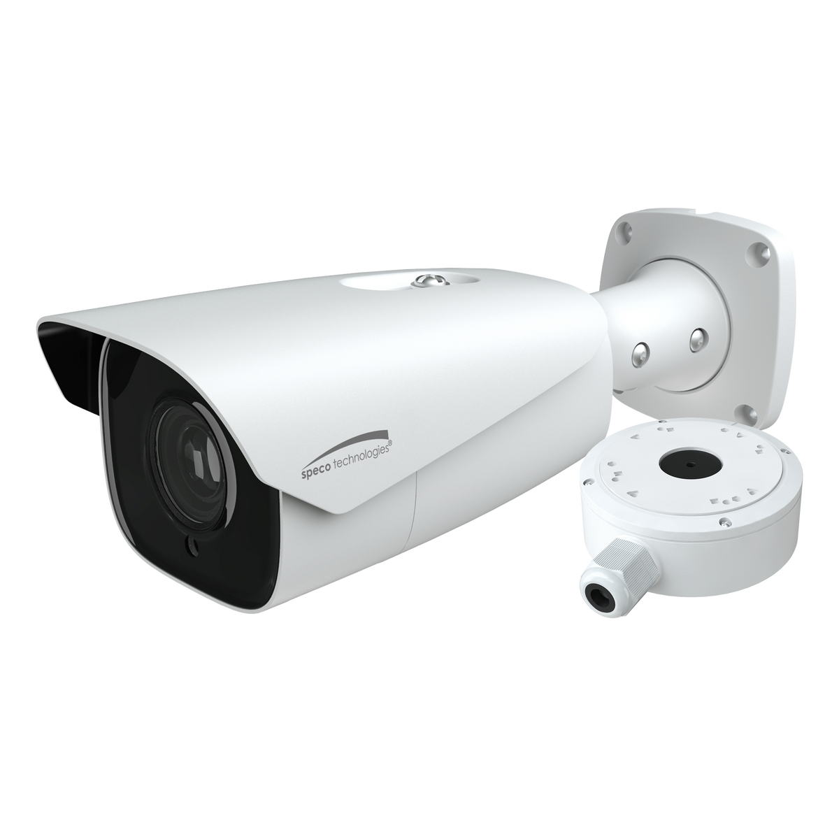 Speco Technologies O2BLP1M | 2MP License Plate Recognition IP Camera with Junction Box