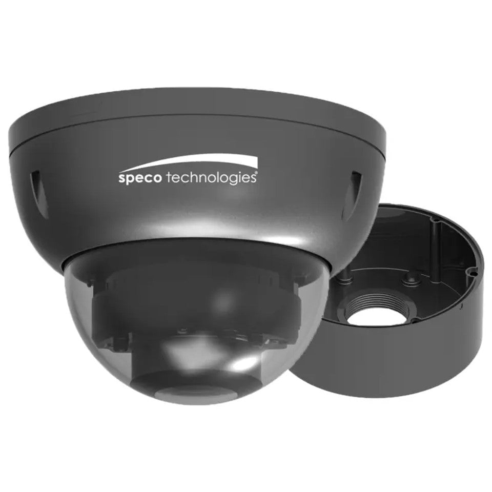 Speco Technologies O2ID22 | 2 Megapixel Intensifier IP Dome Camera, 2.8mm Lens, Dark Grey Housing