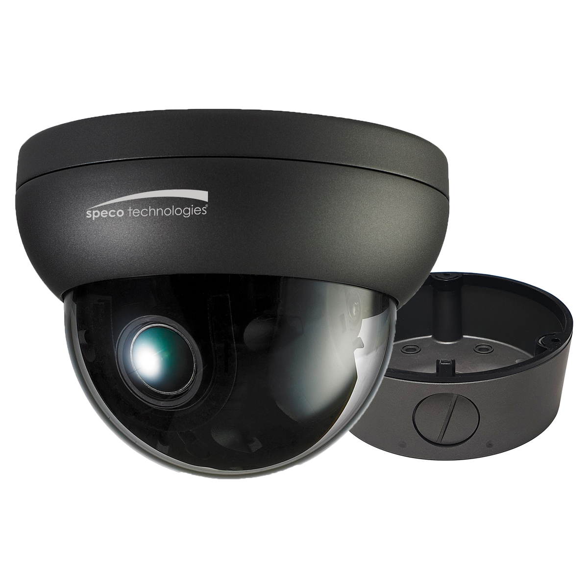 Speco Technologies O2ID8M | 2MP Intensifier Dome IP Camera with Junction Box