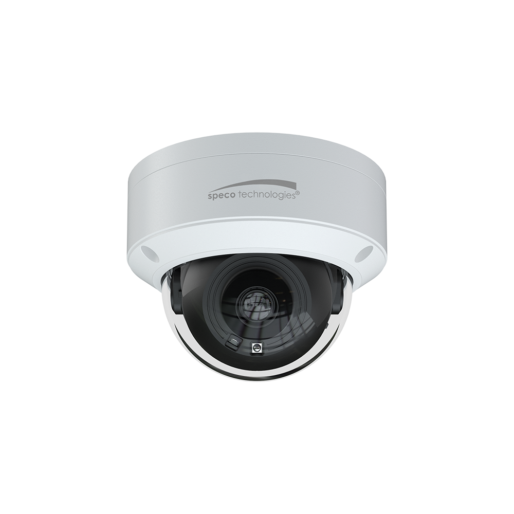 Speco Technologies O2VD2 | 2MP IP Dome Camera with Line Crossing and Intrusion Detection, NDAA Compliant
