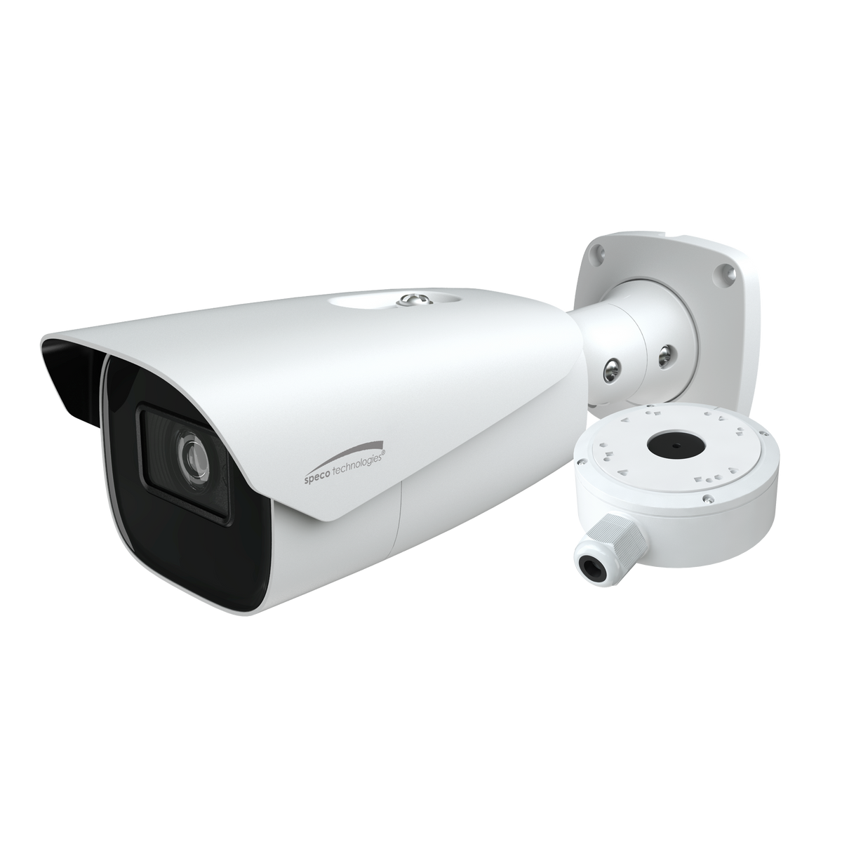 Speco Technologies O4B7MN | 4MP H.265 IP Bullet Camera with Advanced Analytics