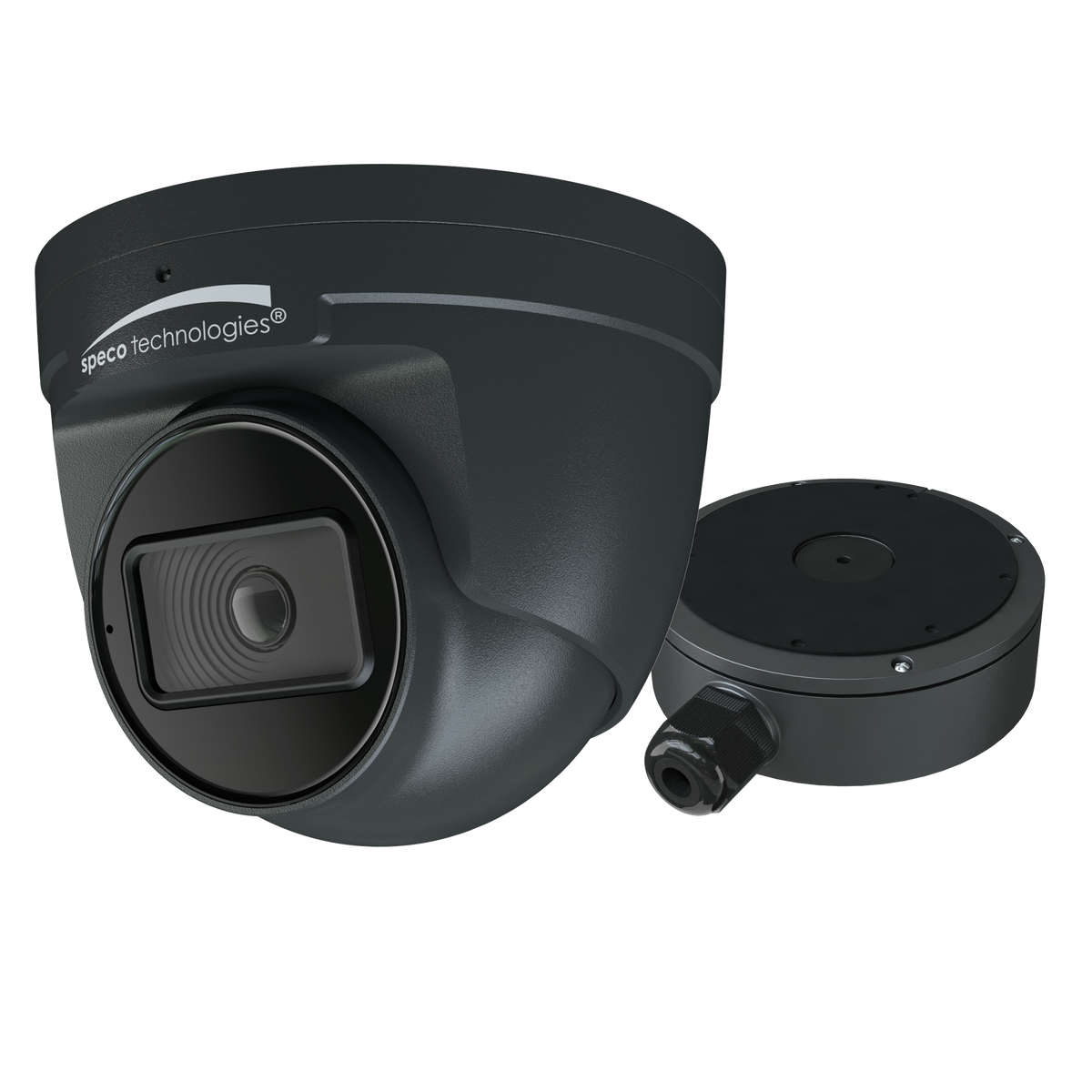 Speco Technologies O4IT2 | 4MP Intensifier IP Turret Camera with Advanced Analytics