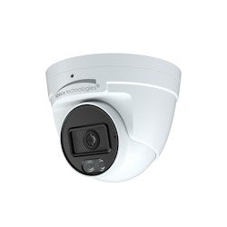 Speco Technologies O4KT1 | 4 MP IP Turret Camera Kit 2.8 mm Fixed Lens, NDAA Compliant, White