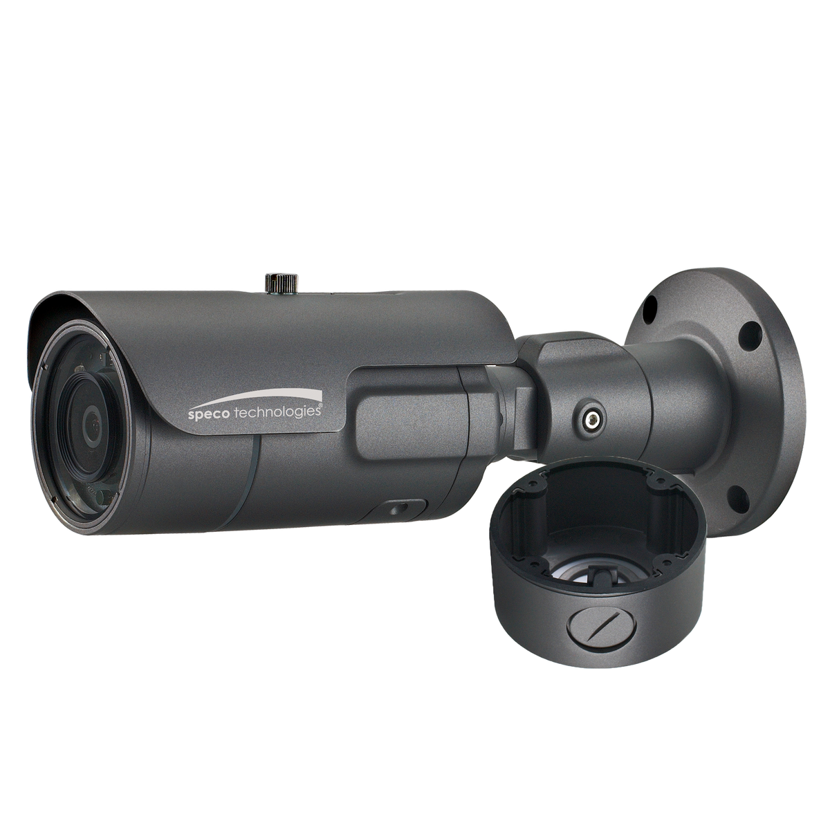 Speco Technologies O6FB7M | 6MP FIT, H.265, Bullet IP Camera with Junction Box