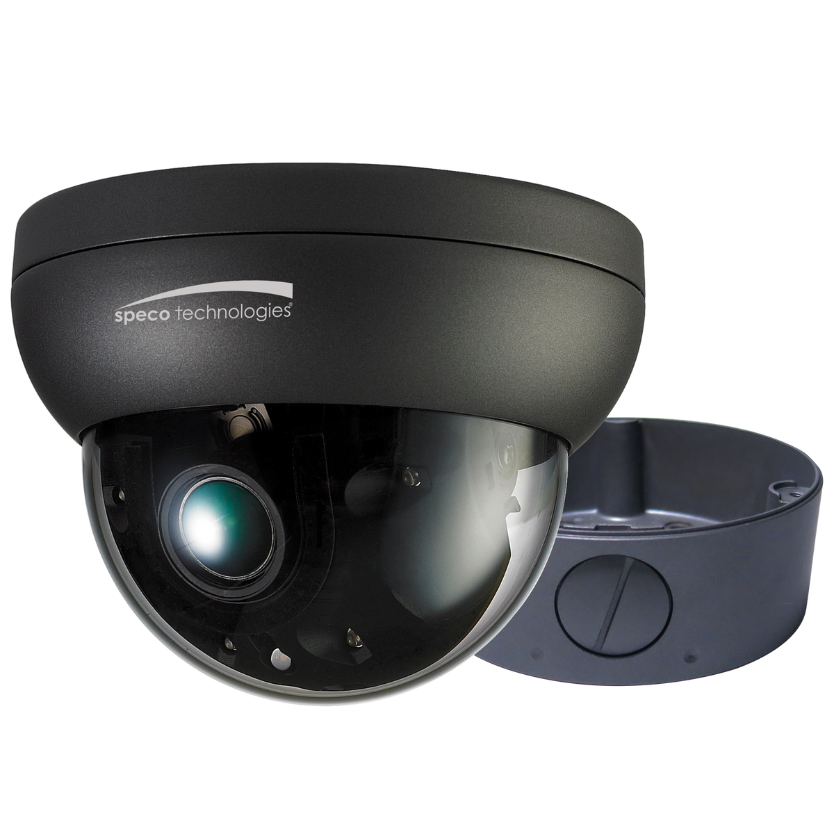 Speco Technologies O8FD4M | 4K FIT Dome IP Camera, Included Junction Box