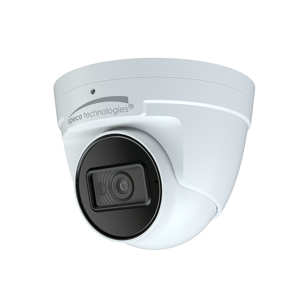 Speco Technologies O8VT3 | 8MP IP Turret Camera with Line Crossing and Intrusion Detection