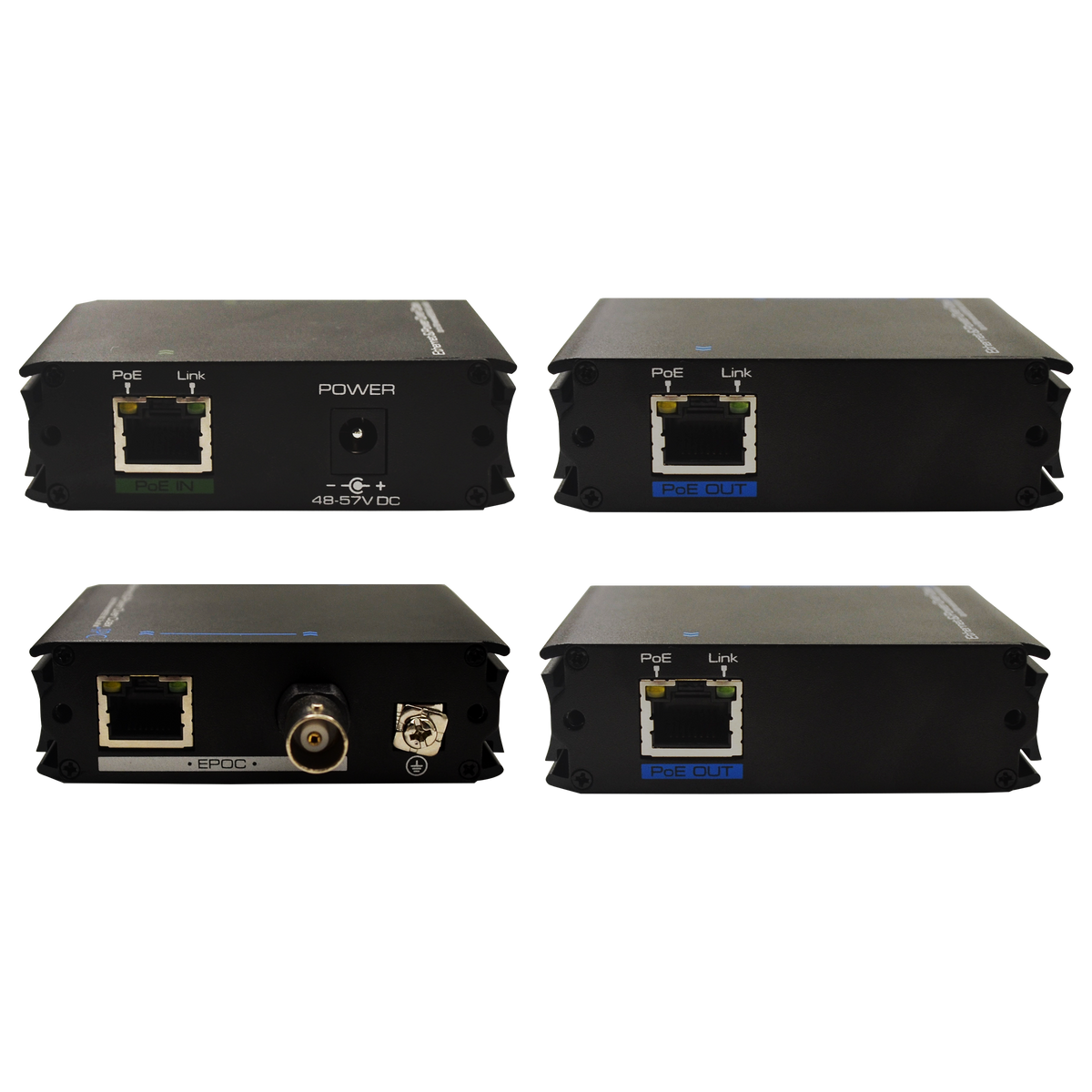 Speco Technologies POECOAX | PoE Over Coax Kit - Includes transmitter, receiver
