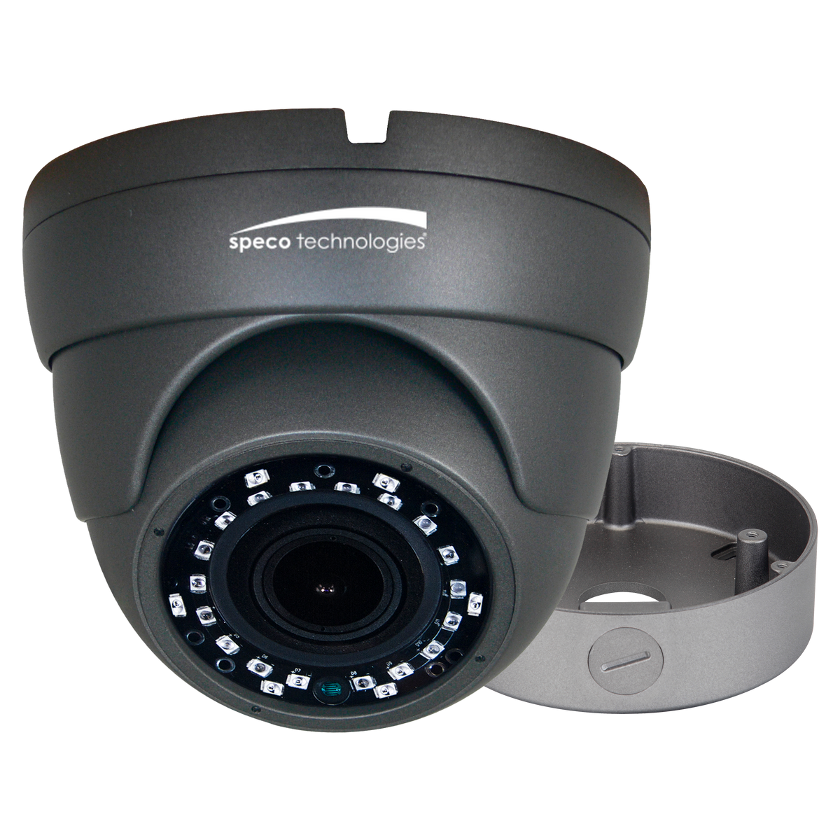 Speco Technologies VLDT3GM | 2MP HD-TVI Eyeball Camera, Included Junction Box