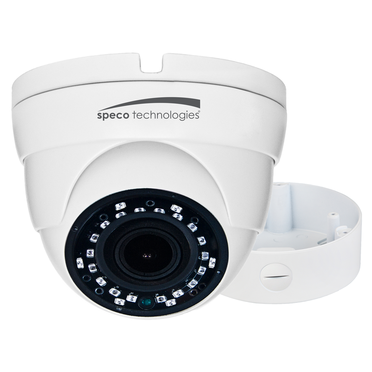 Speco Technologies VLDT3WM | 2MP HD-TVI Eyeball Camera, Included Junction Box