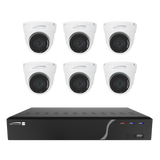 Speco Technologies ZIPK8N2 | 8 Channel Surveillance Kit with Six 5MP IP Cameras, 2TB