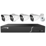 Speco Technologies ZIPL4B1 | 4 CH H.265 NVR 1TB with 4 H.265 IP Bullets