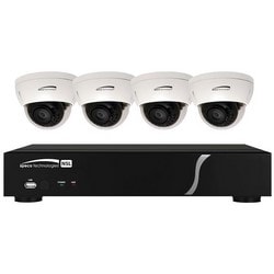 Speco Technologies ZIPL4D1 | 4 CH H.265 NVR with 4 H.265 IP Turrets