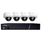 Speco Technologies ZIPT84D2 | 8CH HD-TVI DVR, 1080p, 120fps, 2TB with 4 Outdoor IR Dome Cameras