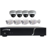 Speco Technologies ZIPT8BD2 | 8CH HD-TVI DVR, 1080p, 120fps, 2TB with 4 IR Bullet & 4 Outdoor IR Dome
