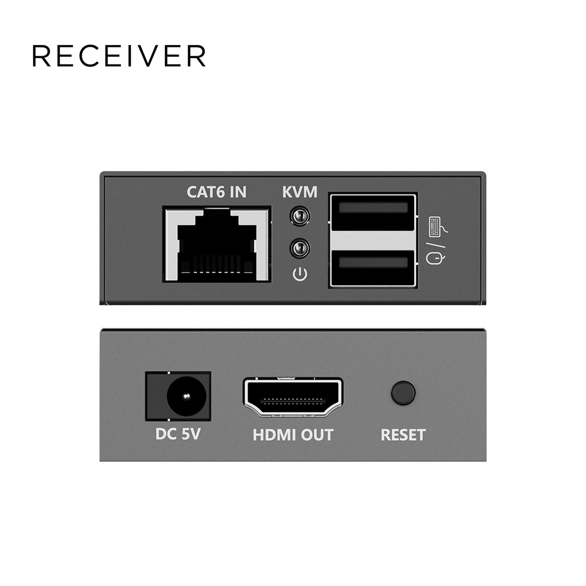 Speco Technologies KVMHD1 | HDMI Extender via Ethernet with KVM Control up to 230ft