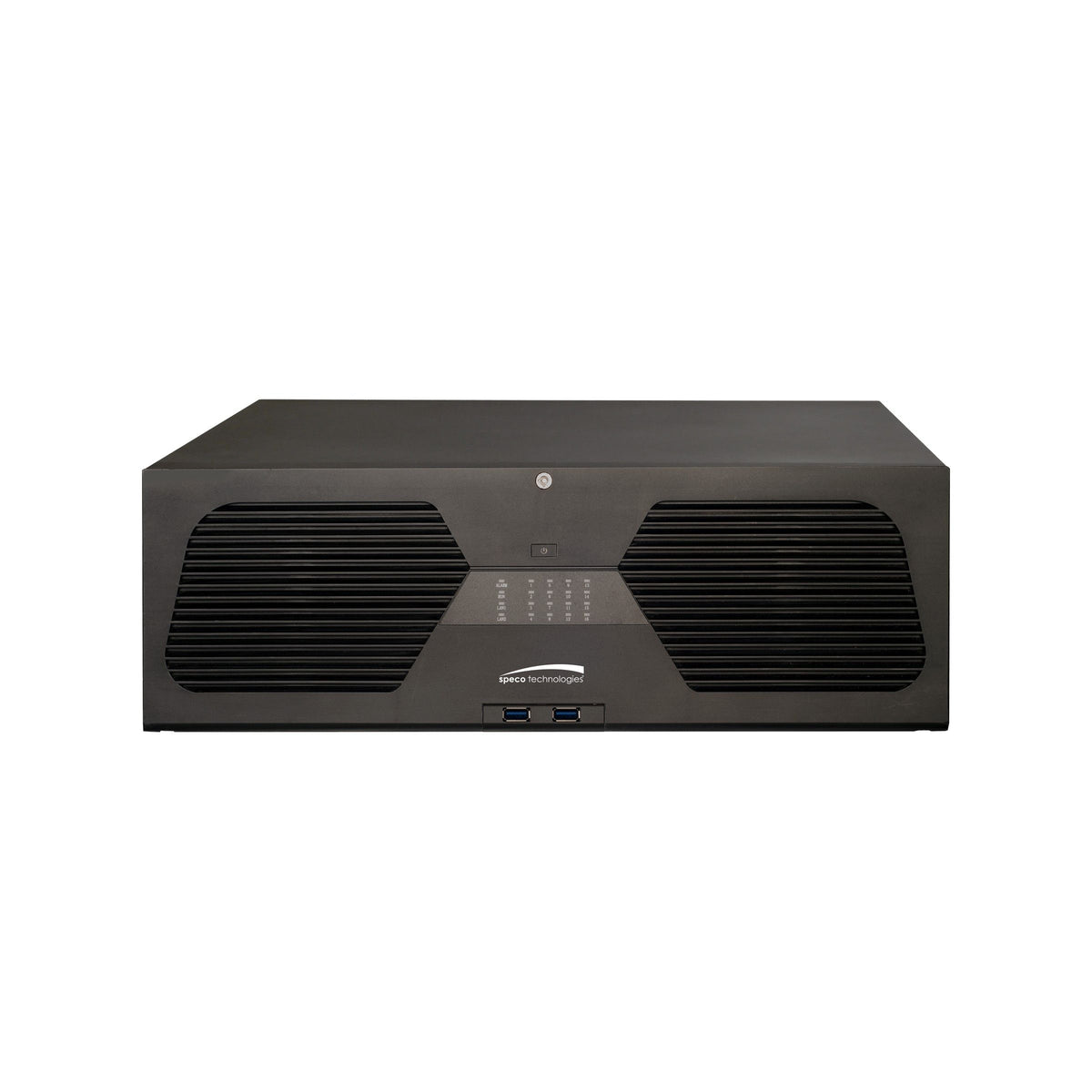 Speco Technologies N128NR160TB | 128 Channel 4K H.265 NVR with Smart Analytics, 160TB
