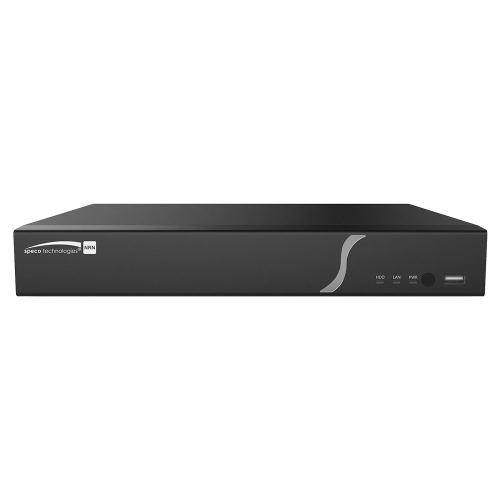 Speco Technologies N32NRN8TB | 32 Channel 4K H.265 NVR - NDAA Compliant with 8TB HDD