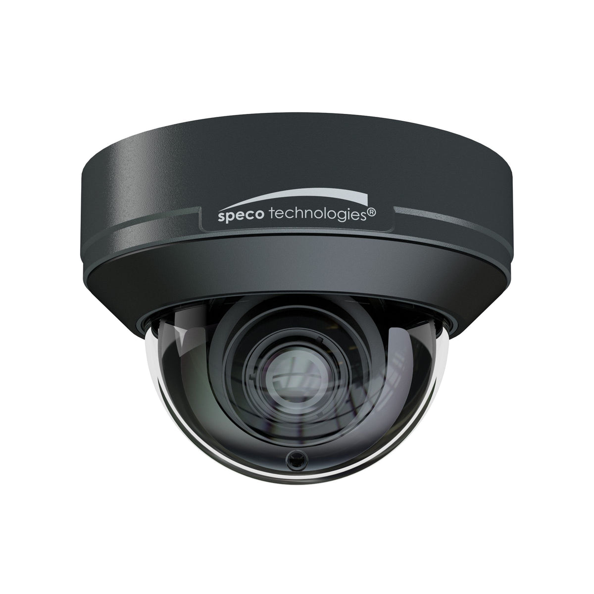 Speco Technologies O4FD2M | 4 Megapixel Flexible Intensifier AI IP Dome Camera, 2.8-12mm Lens