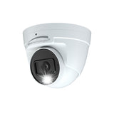 Speco Technologies O4LT1 | 4 Megapixel IP Advanced Analytics Turret Camera with White Light Intensifier, 2.8mm Lens