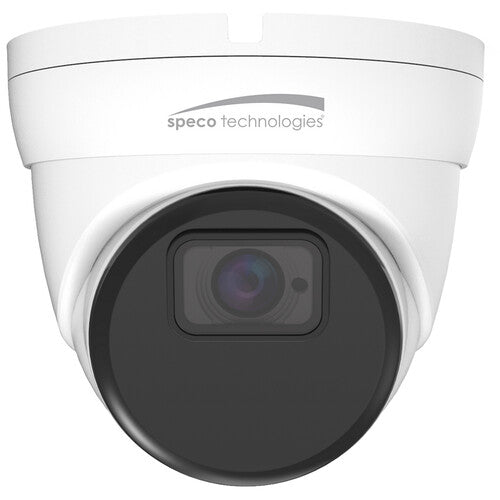 Speco Technologies O8SVT1 | 8 Megapixel IP Turret Camera, NDAA Compliant, White