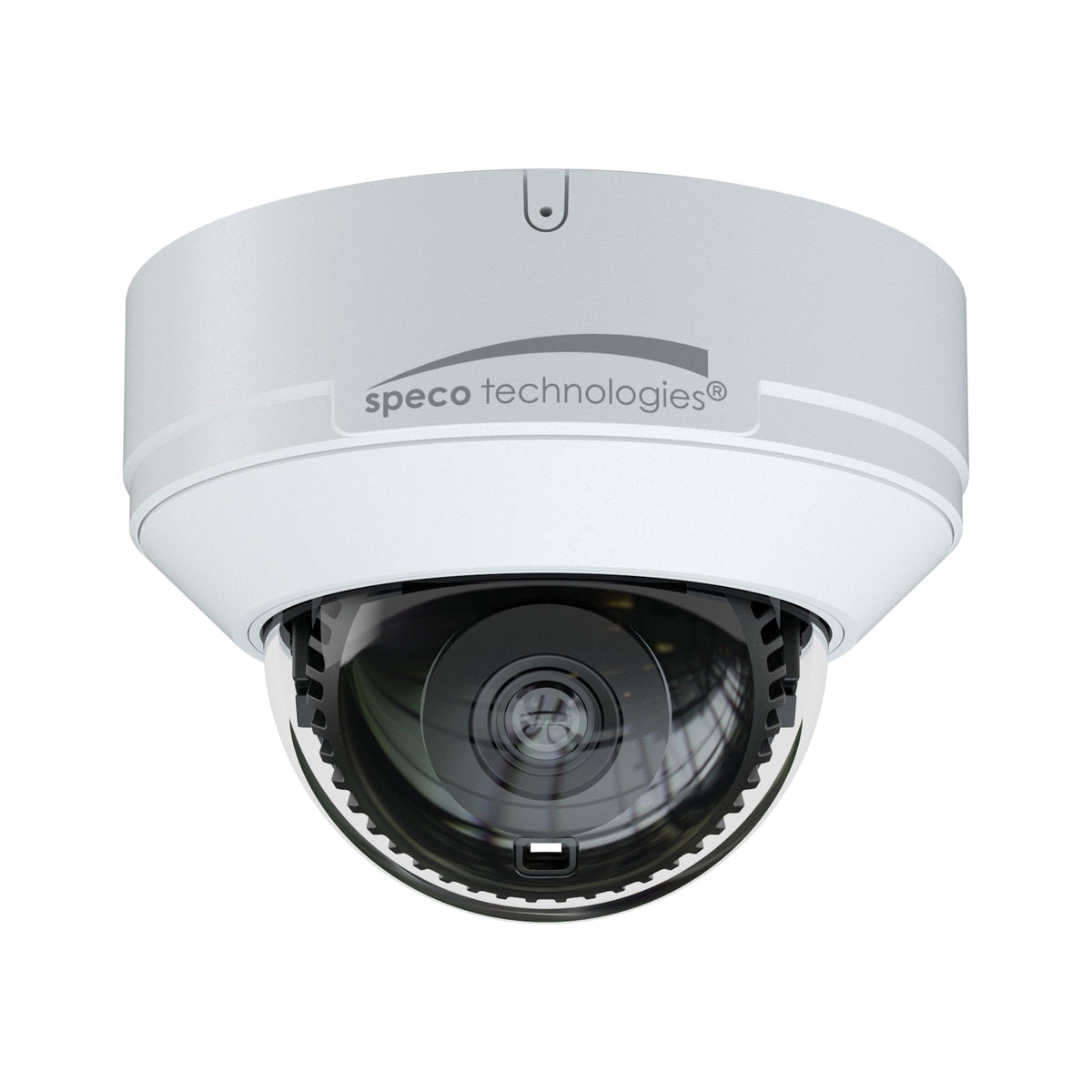 Speco Technologies O8VD3 | 8 Megapixel H.265 IP Dome Camera with IR, 2.8mm Lens, White, NDAA