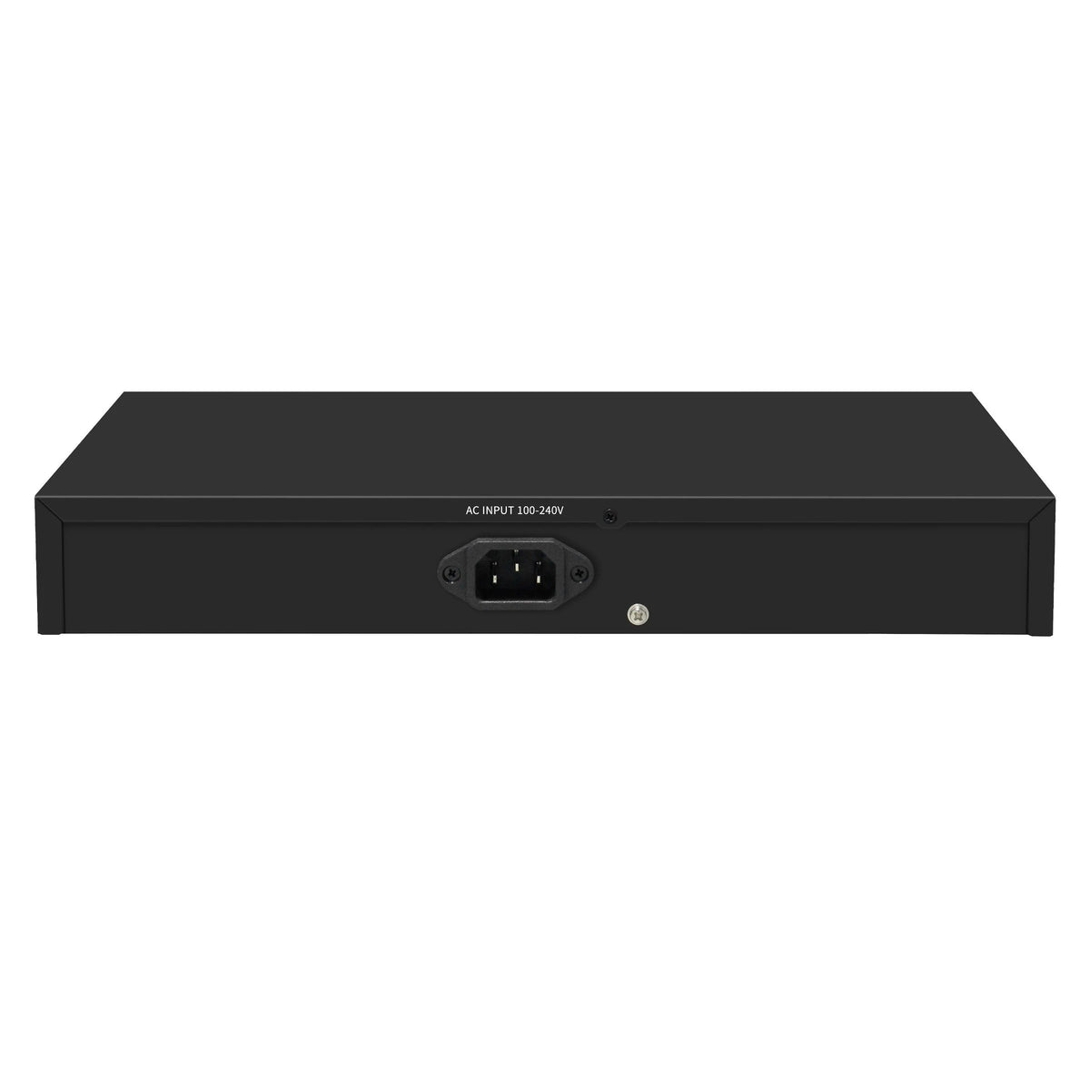 Speco Technologies P16S182 | 16 Port Megabit PoE Switch with 2 Gigabit Uplink Ports, PoE 802.3at