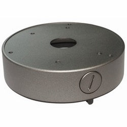 Speco Technologies JB03TG | Large Round Junction Box, Silver