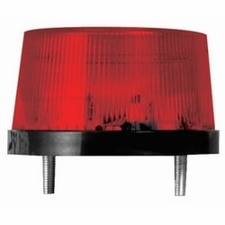 Speco Technologies SFR12 | Weatherproof Strobe Flasher, Red