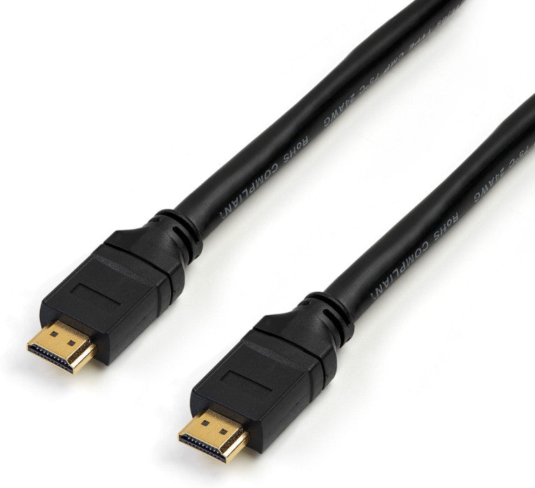Startech.Com Ltd HDPMM35 | 35ft (10.6m) Plenum Rated HDMI Cable, 4K High Speed Long HDMI Cord w/ Ethernet, 4K30Hz UHD, 10.2 Gbps