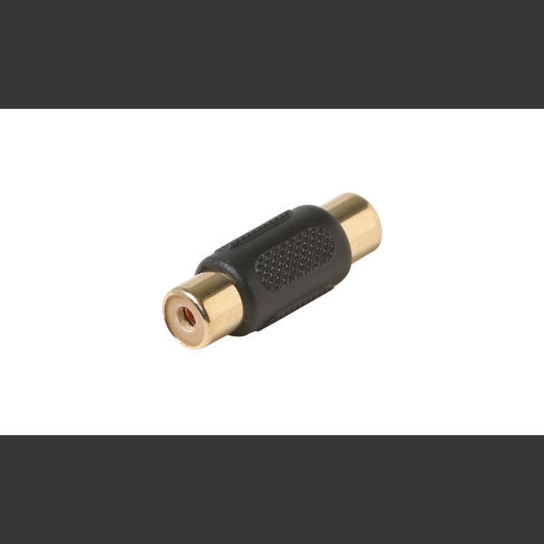 Steren 251-116 | RCA Jack to RCA Jack Coupler Gold Contac
