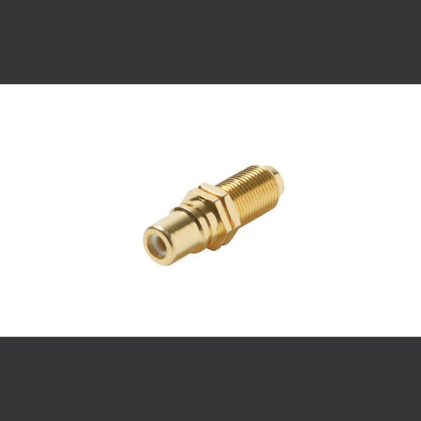 Steren 251-508 | RCA Jack to F Jack Panel Mount Adapter G