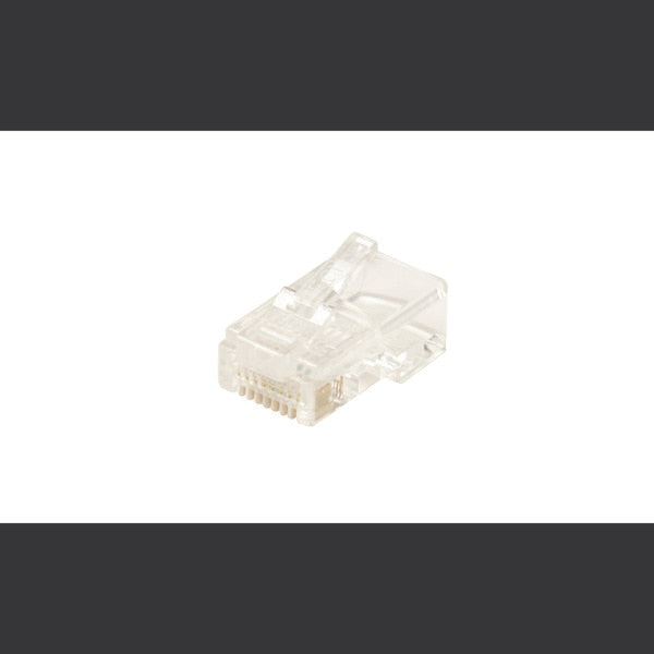 Steren 300-068 | Modular Plug 8C 8x8 RJ45 Flat Stranded