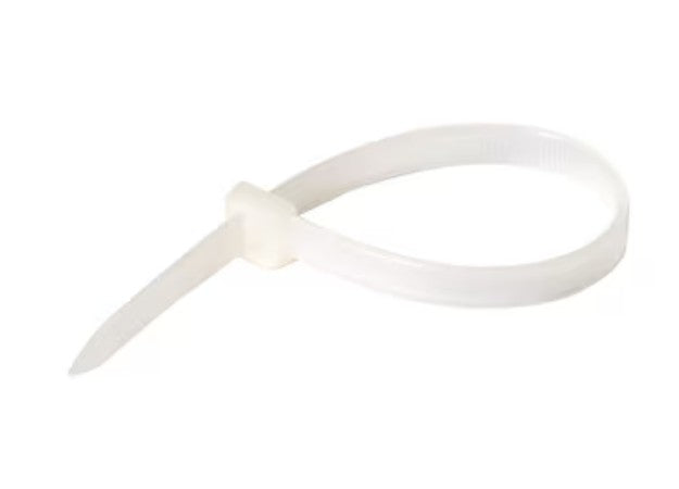 Steren Electronics 400-812CL | Cable Tie 12in 40lb Nylon Self-Locking, PK 100