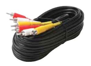 Steren Electronics - Usa 206-278 | VCR Cable, 12ft, ST, Nickel, 3x SPSH
