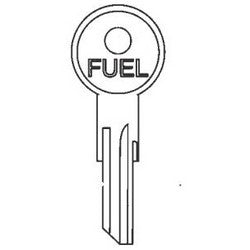 Strattec Security Corporation 322721 | Key Blank, 1 Groove, For Industrial, Heavy Truck, 10 each per Pack