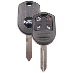 Strattec Security Corporation 5912512 | Key Remote, 4-Button, Integrated Keyhead Transmitter SA, 315 Megahertz, 0001X-1706X Key Code, OBP-8 Programming, Code-Seeker Tool, For Ford
