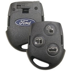 Strattec Security Corporation 5913139 | Key Blank, 80-Bit, 3-Button, 10001-11500 Key Code, OBP-13 Programming, For Ford 2011 to 2013 Year Model