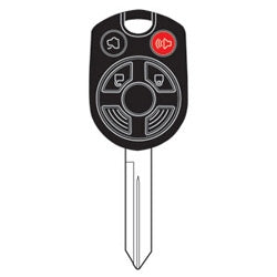 Strattec Security Corporation 5914457-1 | Key Remote, With Transponder, For Ford Fusion 2006 to 2007 Year Model
