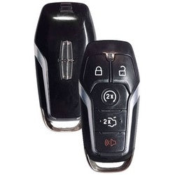 Strattec Security Corporation 5925313 | Key Blank, 2-Way, 5-Button, PEPS Fob, 902 Megahertz, OBP-20 Programming, Transponder, For Lincoln 2014 to 2017 Year Model