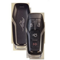 Strattec Security Corporation 5926063 | Key Blank, 1-Way, 4-Button, PEPS Fob, 315 Megahertz, OBP-20 Programming, Transponder, For Ford Mustang 2015 to 2017 Year Model