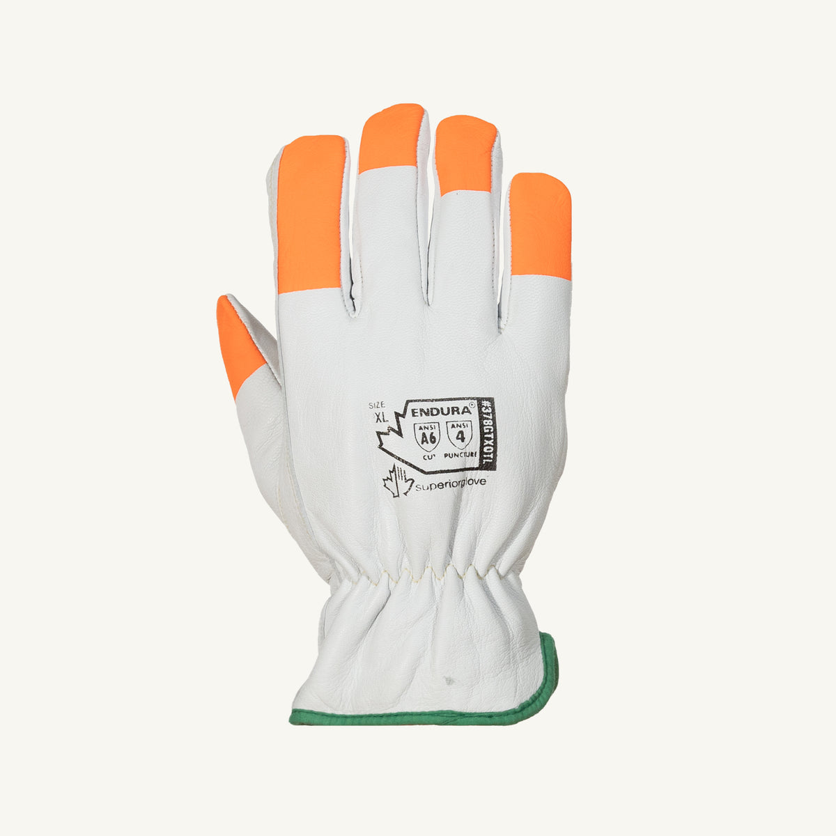 Superior Gloves 378GTXOTL-L | Superior Glove Endura Grain Goatskin Winter Drivers Gloves Thinsulate Lining, ANSI Cut Level A5, Large