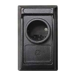 Supra Key Control Ltd 534 | Keysafe Original Permanent, Mortise Lock, Surface Mount, Black Finish, Box Packaging, M5 Model (000534)