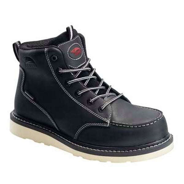 Surewerx Usa A7508-10M | Avenger Wedge Carbon Toe Work Boots, Black, Size 10