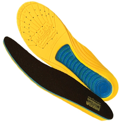 Surewerx Usa MCRES-M | MEGAComfort MEGASoles Insoles, Size M8 - 9, W10 -11