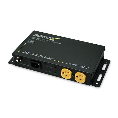 SurgeX SA-82 | FlatPak Series Mode Surge Eliminator and Power Conditioner