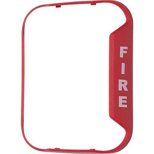 System Sensor BZR-F - Fire Signal - L-Series Wall Red Bezel Kit