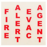System Sensor DECAL-R - Accessory - Decal, Red, Wall Accessory