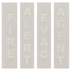 System Sensor DECAL-W | Decal, White, Wall Accessory