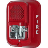 System Sensor P2RL-LF - Horn/Strobe - Lf Sounder Strobe, Wall, Red