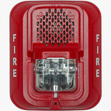 System Sensor P2RL-LF - Horn/Strobe - Lf Sounder Strobe, Wall, Red